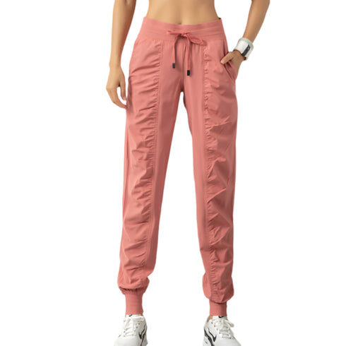 Flex Women's Jogger Pants - Breathable & Slimming Activewear