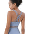 Vibrance Cross-Back Sports Bra Stylish & Supportive Activewear