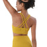 Vibrance Cross-Back Sports Bra Stylish & Supportive Activewear
