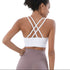 Vibrance Cross-Back Sports Bra Stylish & Supportive Activewear