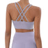 Vibrance Cross-Back Sports Bra Stylish & Supportive Activewear