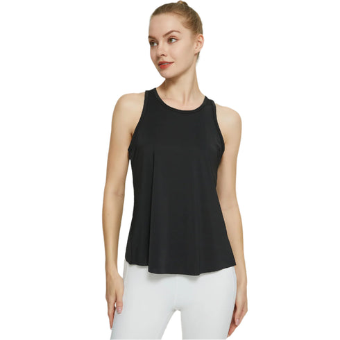 FlowFit Racerback Yoga Vest – Lightweight & Ultra-Stylish Activewear