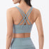 Vibrance Cross-Back Sports Bra Stylish & Supportive Activewear