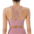 Vibrance Cross-Back Sports Bra Stylish & Supportive Activewear