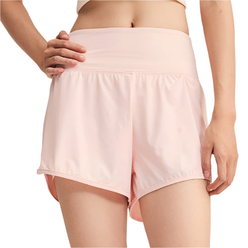 Evolve High-Waist Active Shorts – Quick-Dry & Movement-Ready