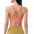 Vibrance Cross-Back Sports Bra Stylish & Supportive Activewear