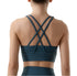 Vibrance Cross-Back Sports Bra Stylish & Supportive Activewear