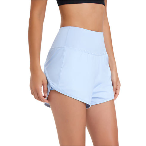 Evolve High-Waist Active Shorts – Quick-Dry & Movement-Ready
