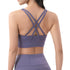 Vibrance Cross-Back Sports Bra Stylish & Supportive Activewear