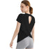 FlexCool Cutout Back Yoga Tee – Breathable & Stylish Activewear