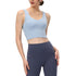 Elevate Cross-Back Deep V Yoga Tank Top Stylish & Supportive Activewear
